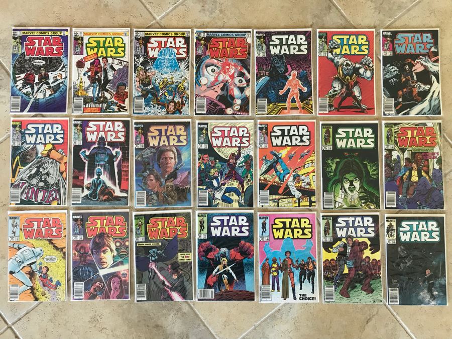 (21) Marvel STAR WARS Comic Books - See Photos