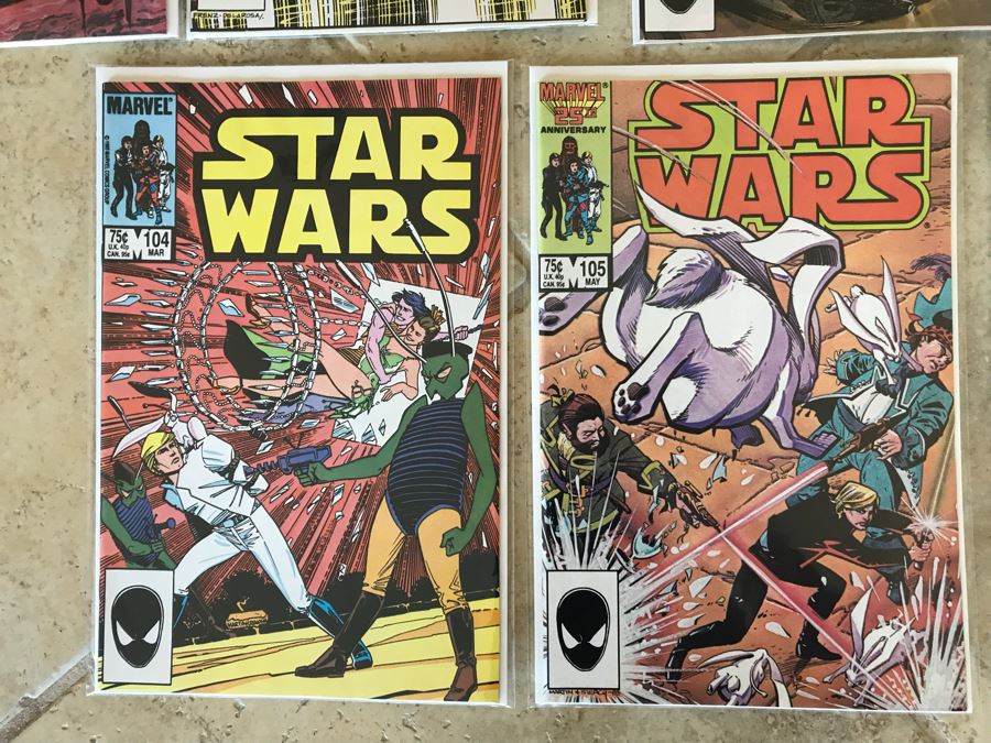 (16) Marvel STAR WARS Comic Books Includes Last Issue 107 - See Photos [Photo 8]