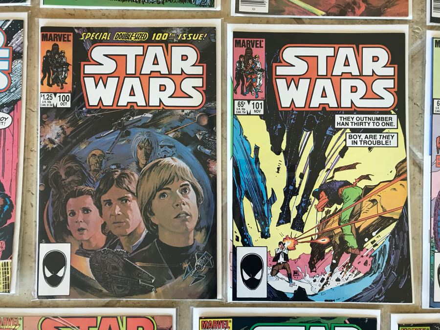 (16) Marvel STAR WARS Comic Books Includes Last Issue 107 - See Photos [Photo 6]