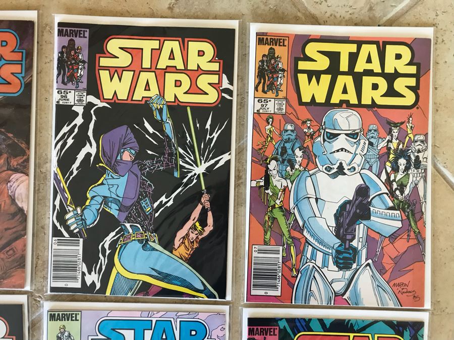 (16) Marvel STAR WARS Comic Books Includes Last Issue 107 - See Photos [Photo 4]