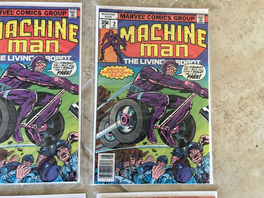 Vintage Marvel Comic Books: Man From Atlantis Issue 1, The Savage She-Hulk, The Human Fly Issue 1, Machine Man, The Vision And The Scarlet Witch 1, The New Mutants Special Edition 1, Kitty Pryde And Wolverine 1 [Photo 5]