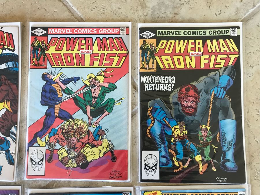 (18) Vintage Marvel Comic Books: Power Man And Iron Fist, John Carter Warlord Of Mars Edgar Rice Burroughs, Avengers, Man From Atlantis 1, The Human Fly 1, Hulk, Doctor Strange, Howard The Duck [Photo 10]