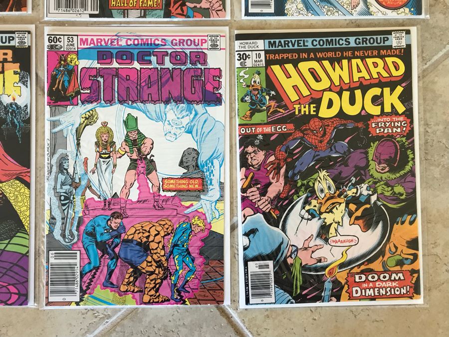 (18) Vintage Marvel Comic Books: Power Man And Iron Fist, John Carter Warlord Of Mars Edgar Rice Burroughs, Avengers, Man From Atlantis 1, The Human Fly 1, Hulk, Doctor Strange, Howard The Duck [Photo 7]