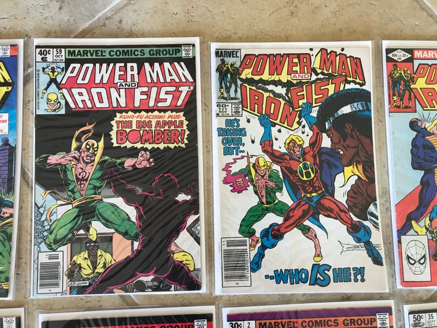 (18) Vintage Marvel Comic Books: Power Man And Iron Fist, John Carter Warlord Of Mars Edgar Rice Burroughs, Avengers, Man From Atlantis 1, The Human Fly 1, Hulk, Doctor Strange, Howard The Duck [Photo 9]
