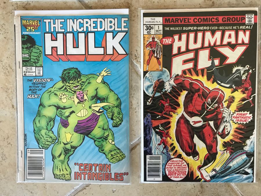 (18) Vintage Marvel Comic Books: Power Man And Iron Fist, John Carter Warlord Of Mars Edgar Rice Burroughs, Avengers, Man From Atlantis 1, The Human Fly 1, Hulk, Doctor Strange, Howard The Duck [Photo 5]