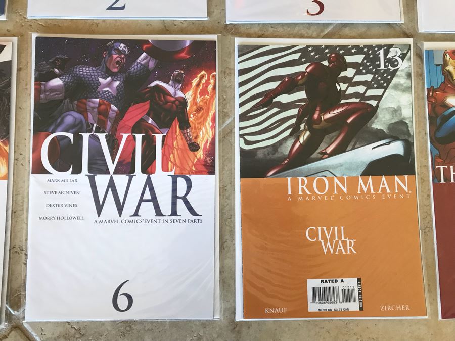 (10) Marvel Civil War Comic Books [Photo 6]