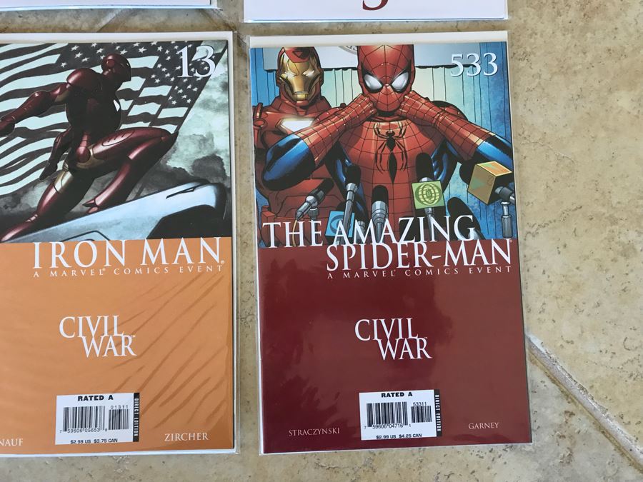 (10) Marvel Civil War Comic Books [Photo 7]