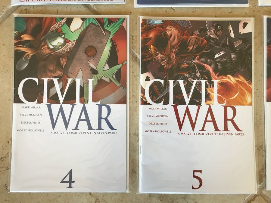 (10) Marvel Civil War Comic Books [Photo 5]