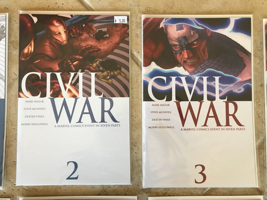(10) Marvel Civil War Comic Books [Photo 3]