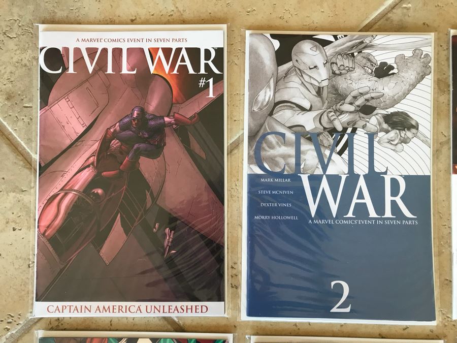 (10) Marvel Civil War Comic Books [Photo 2]