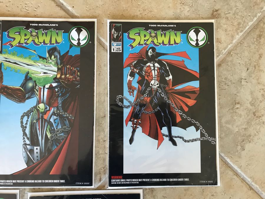 (5) Spawn Todd McFarlane Comic Books Issue 1 [Photo 3]
