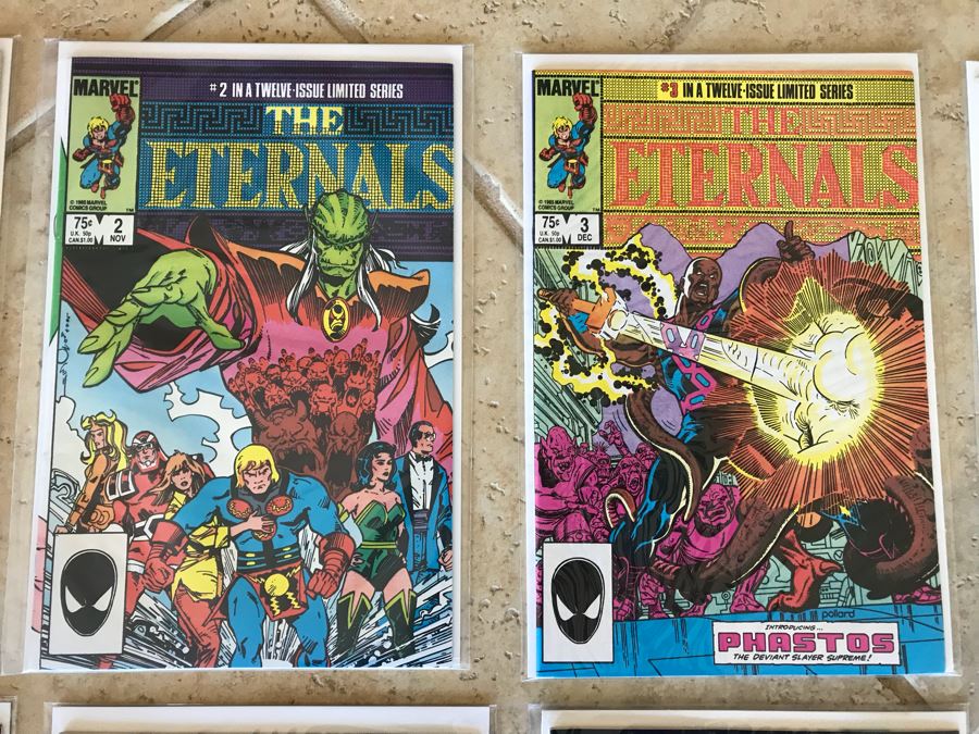 (13) Marvel The Eternals Comic Books [Photo 3]