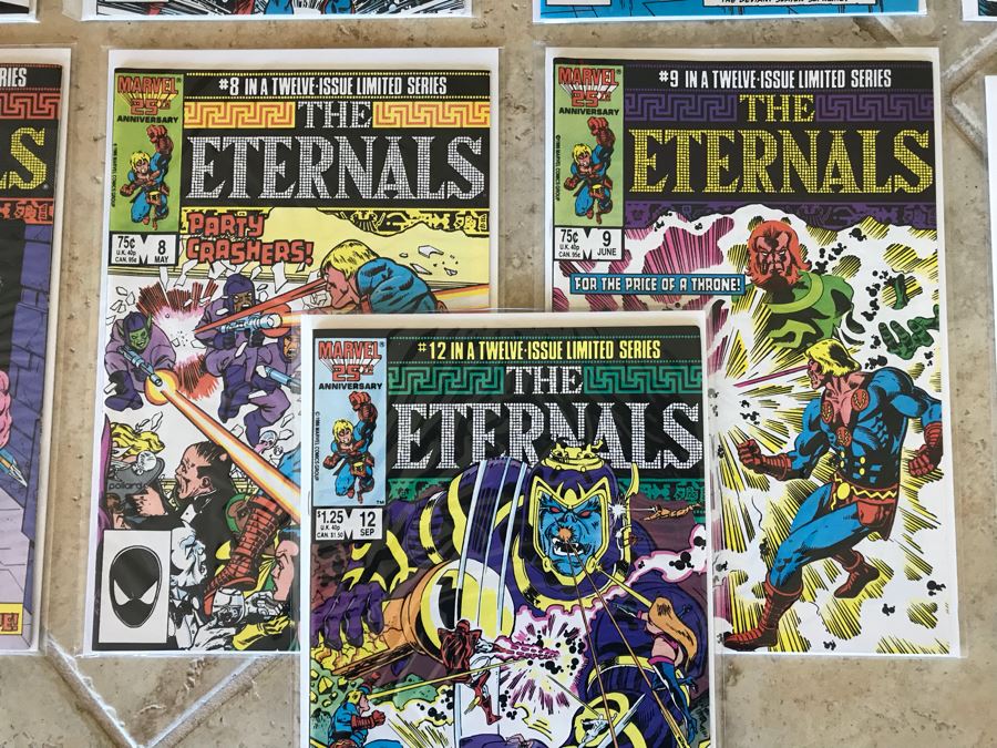 (13) Marvel The Eternals Comic Books [Photo 6]