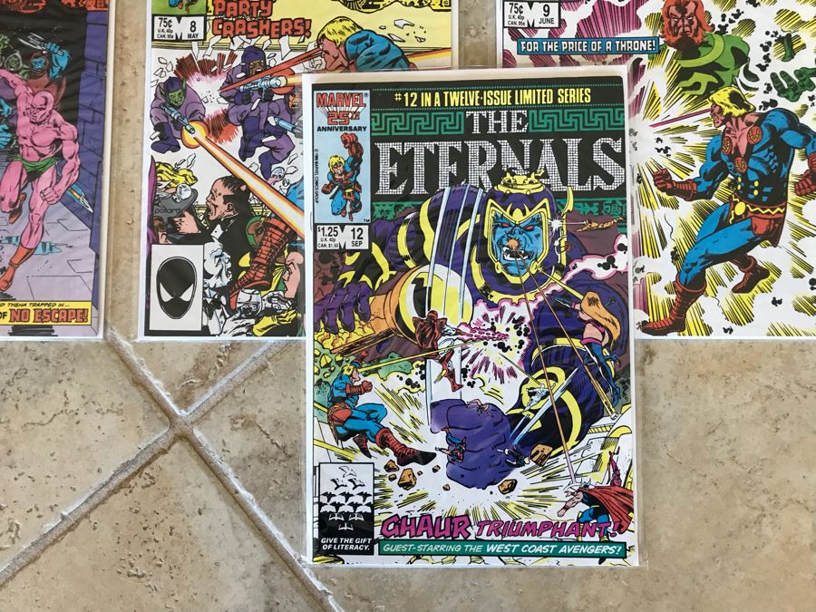 (13) Marvel The Eternals Comic Books [Photo 8]
