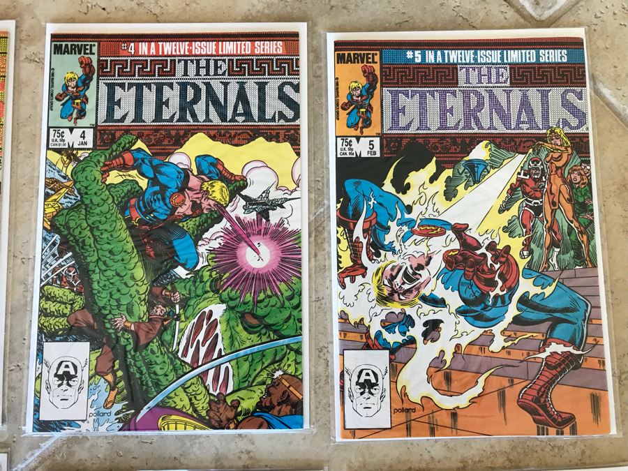 (13) Marvel The Eternals Comic Books [Photo 4]