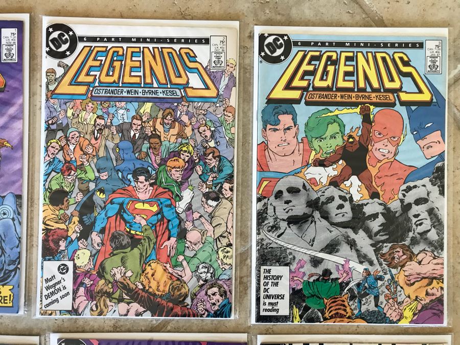 (18) DC Comic Books: Wonder Woman, Little Shop Of Horrors, Legends, Justice League Of America, DC Versus Marvel Comics, Superman [Photo 4]