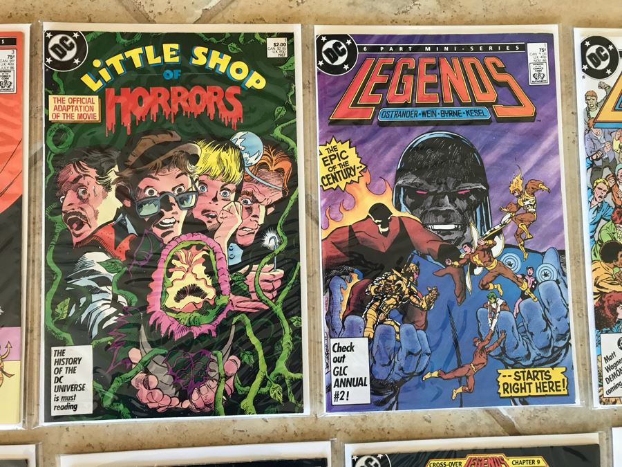 (18) DC Comic Books: Wonder Woman, Little Shop Of Horrors, Legends, Justice League Of America, DC Versus Marvel Comics, Superman [Photo 3]