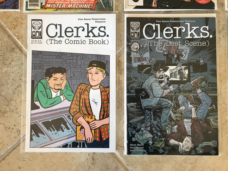 Vintage Movie TV Series Comic Books: Marvel Edgar Rice Burroughs Tarzan Of The Apes Issue 1, Dune 1, 2001: A Space Odyssey, Labyrinth 1, Austin Powers The Spy Who Shagged Me, Clerks, Thundercats 1 [Photo 8]