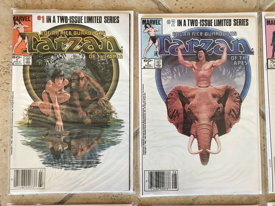 Vintage Movie TV Series Comic Books: Marvel Edgar Rice Burroughs Tarzan Of The Apes Issue 1, Dune 1, 2001: A Space Odyssey, Labyrinth 1, Austin Powers The Spy Who Shagged Me, Clerks, Thundercats 1 [Photo 2]