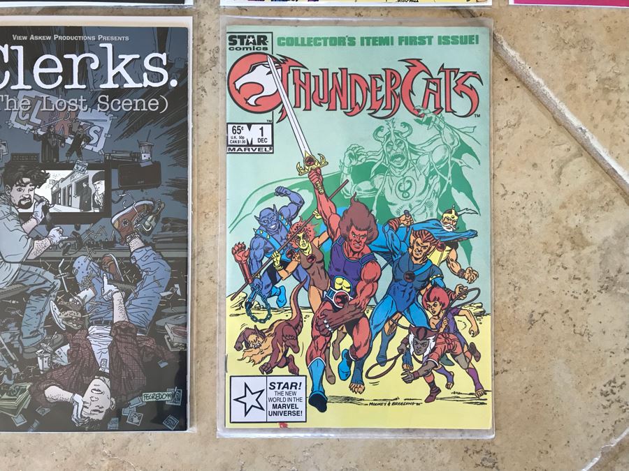 Vintage Movie TV Series Comic Books: Marvel Edgar Rice Burroughs Tarzan Of The Apes Issue 1, Dune 1, 2001: A Space Odyssey, Labyrinth 1, Austin Powers The Spy Who Shagged Me, Clerks, Thundercats 1 [Photo 9]