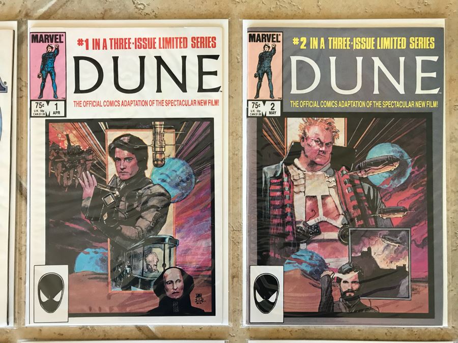 Vintage Movie TV Series Comic Books: Marvel Edgar Rice Burroughs Tarzan Of The Apes Issue 1, Dune 1, 2001: A Space Odyssey, Labyrinth 1, Austin Powers The Spy Who Shagged Me, Clerks, Thundercats 1 [Photo 3]