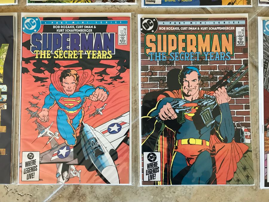 (12) DC Superman And History Of The DC Univers Book 1 And 2 Comic Books - See Photos [Photo 6]
