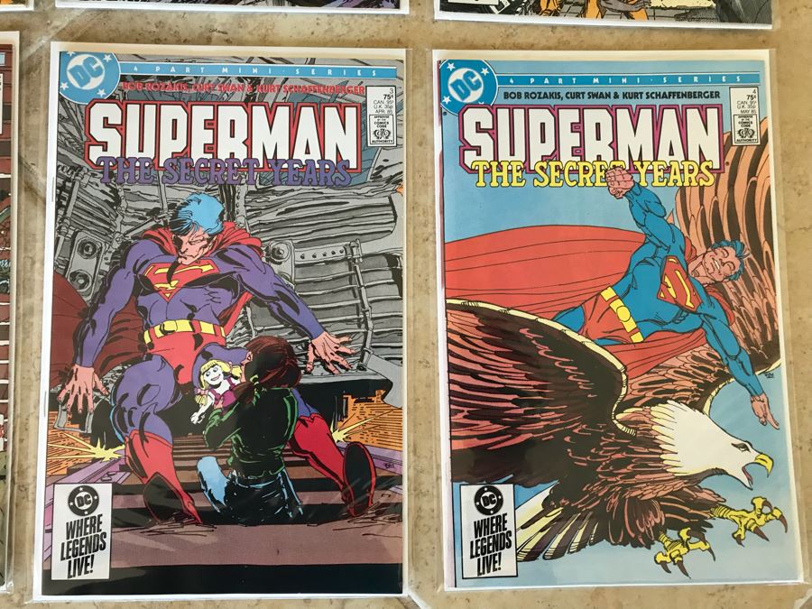 (12) DC Superman And History Of The DC Univers Book 1 And 2 Comic Books - See Photos [Photo 7]