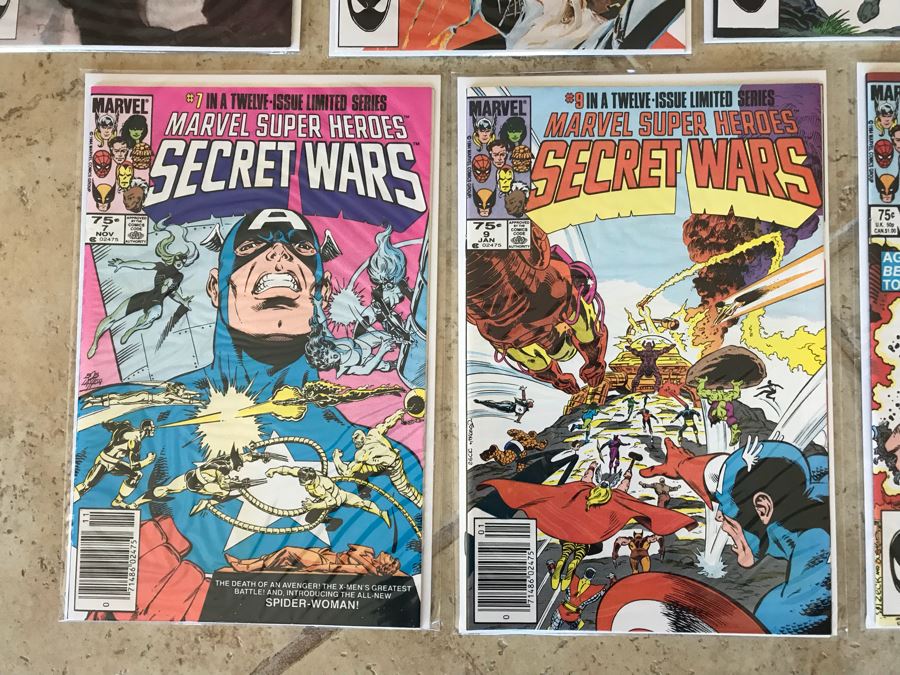 (17) Marvel Comic Books: Daredevil, Howard The Duck, The Gargoyle 1, Rocket Raccoon, Marvel Super Heroes Secret Wars [Photo 8]