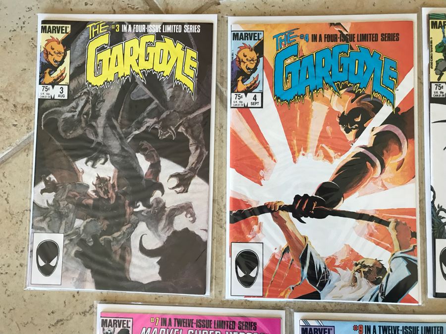 (17) Marvel Comic Books: Daredevil, Howard The Duck, The Gargoyle 1, Rocket Raccoon, Marvel Super Heroes Secret Wars [Photo 5]