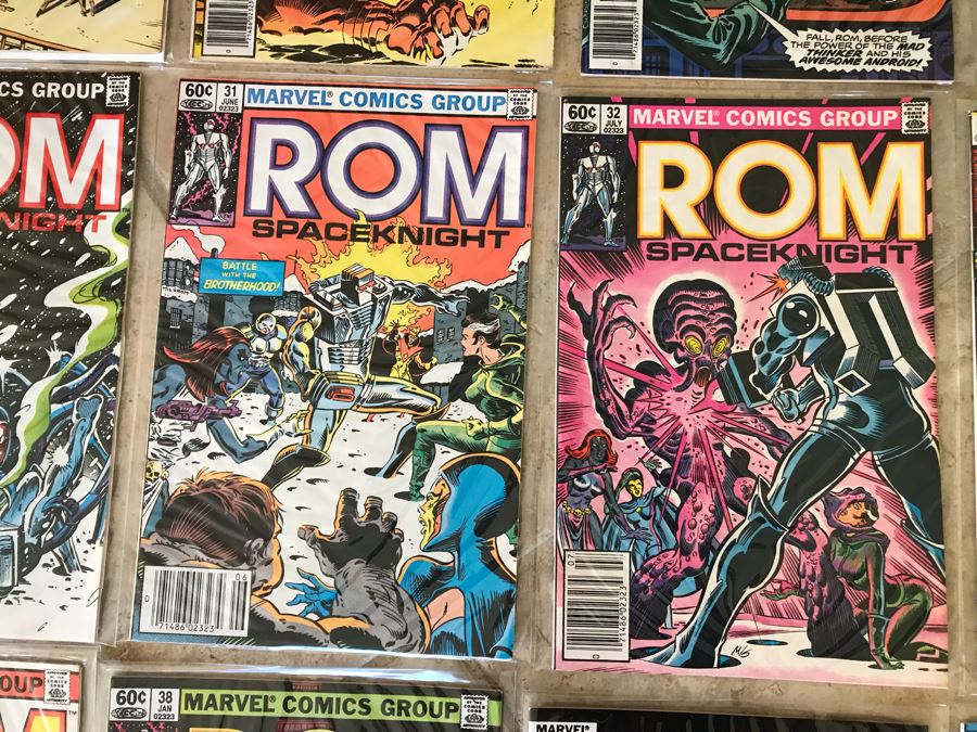 (28) Marvel ROM Spaceknight Comic Books Incl Issue 1 - See Photos [Photo 8]