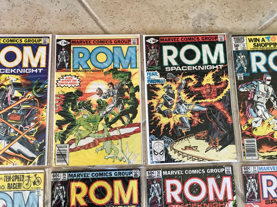 (28) Marvel ROM Spaceknight Comic Books Incl Issue 1 - See Photos [Photo 3]