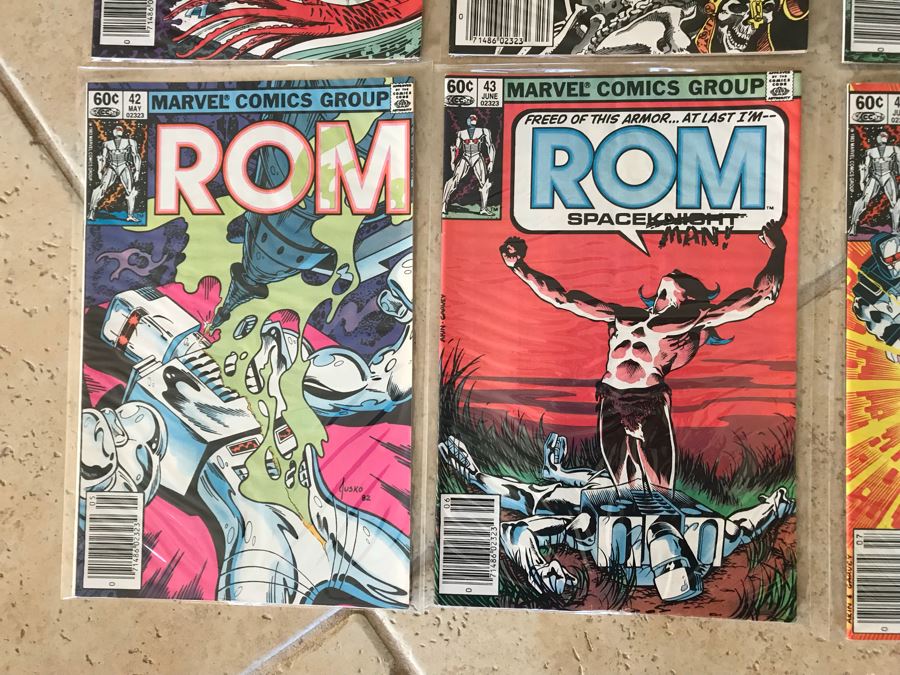 (28) Marvel ROM Spaceknight Comic Books Incl Issue 1 - See Photos [Photo 14]
