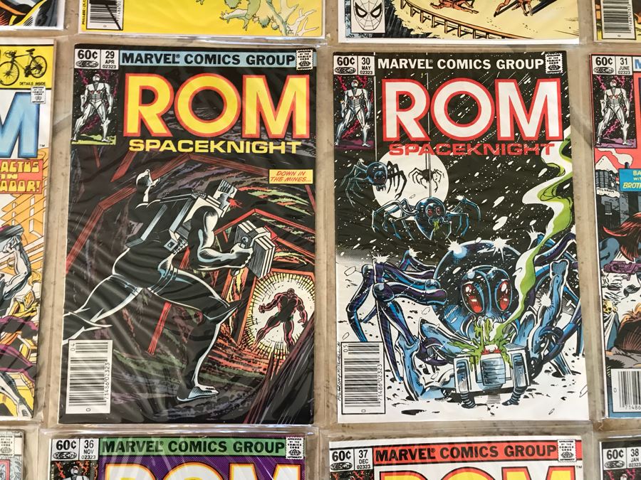 (28) Marvel ROM Spaceknight Comic Books Incl Issue 1 - See Photos [Photo 7]