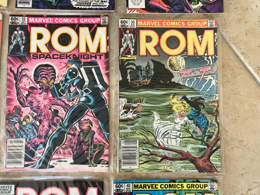 (28) Marvel ROM Spaceknight Comic Books Incl Issue 1 - See Photos [Photo 9]