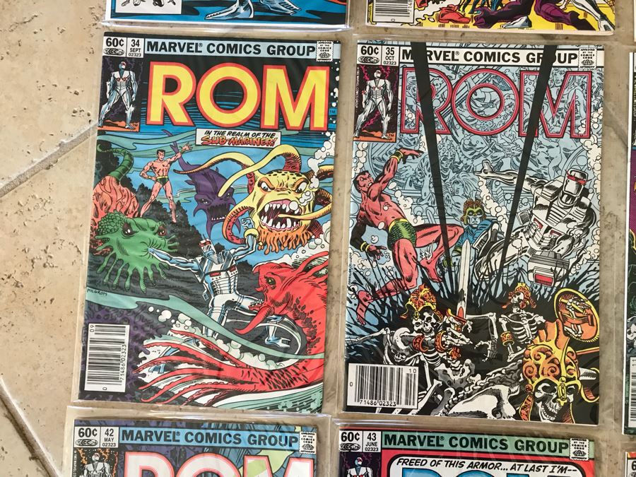 (28) Marvel ROM Spaceknight Comic Books Incl Issue 1 - See Photos [Photo 10]