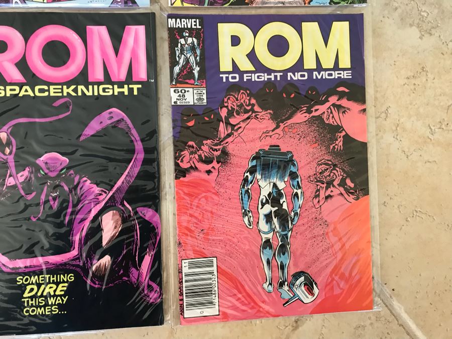 (28) Marvel ROM Spaceknight Comic Books Incl Issue 1 - See Photos [Photo 17]