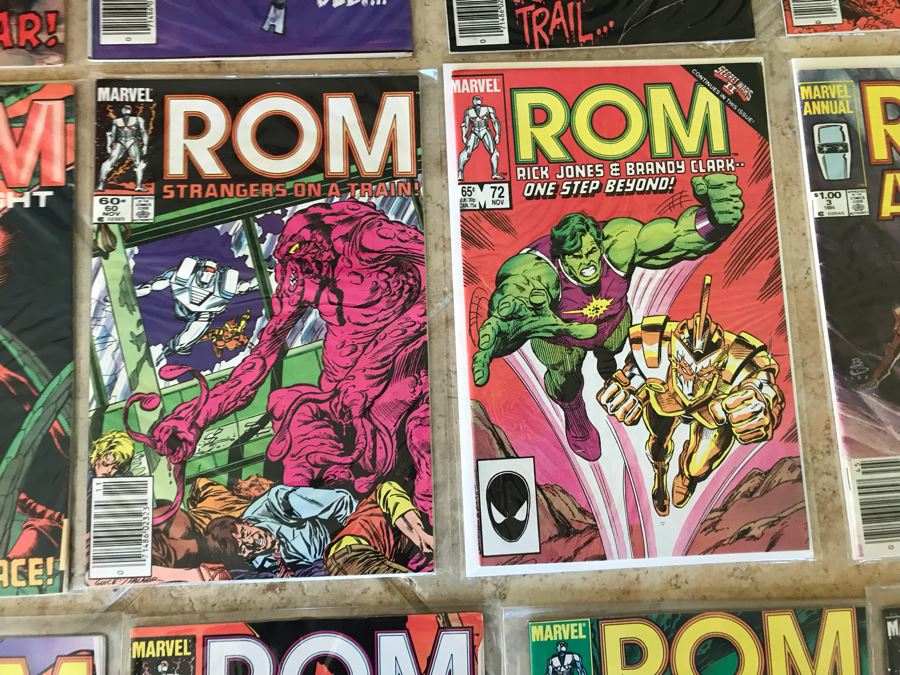(29) Marvel ROM Spaceknight Comic Books Incl Issue 1 - See Photos [Photo 8]