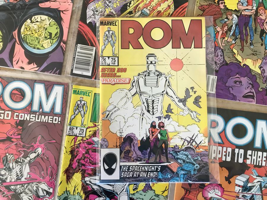 (29) Marvel ROM Spaceknight Comic Books Incl Issue 1 - See Photos [Photo 18]