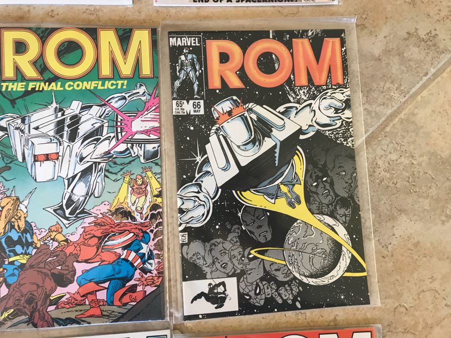 (29) Marvel ROM Spaceknight Comic Books Incl Issue 1 - See Photos [Photo 13]