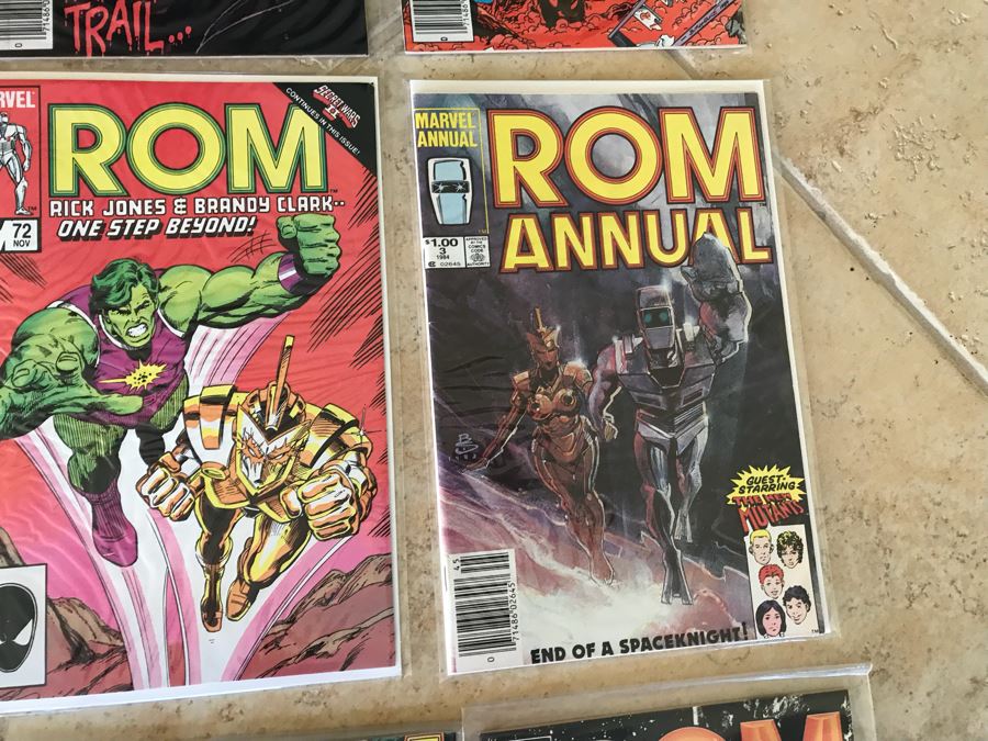 (29) Marvel ROM Spaceknight Comic Books Incl Issue 1 - See Photos [Photo 9]