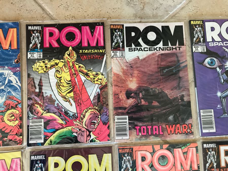 (29) Marvel ROM Spaceknight Comic Books Incl Issue 1 - See Photos [Photo 3]