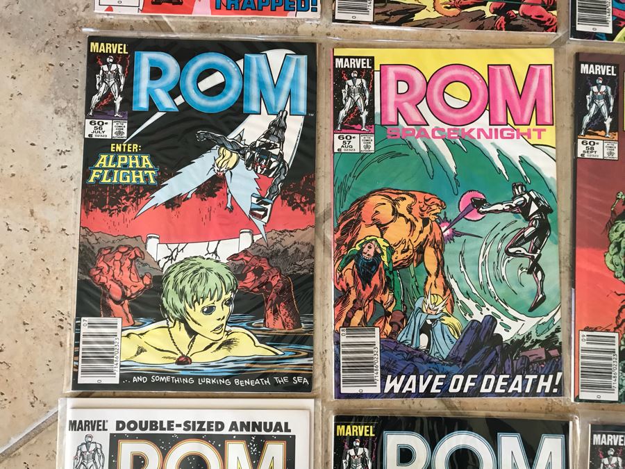 (29) Marvel ROM Spaceknight Comic Books Incl Issue 1 - See Photos [Photo 6]