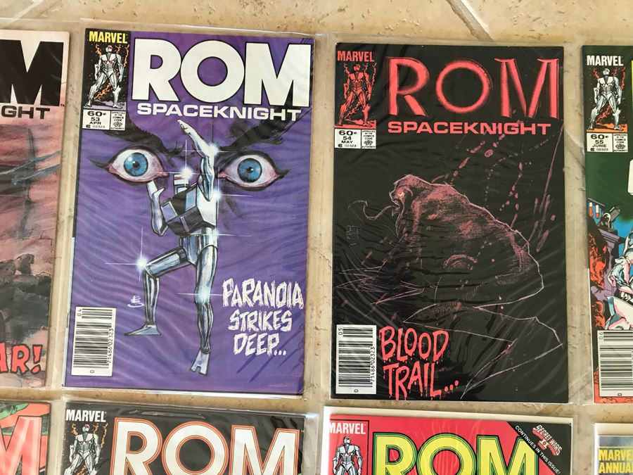 (29) Marvel ROM Spaceknight Comic Books Incl Issue 1 - See Photos [Photo 4]