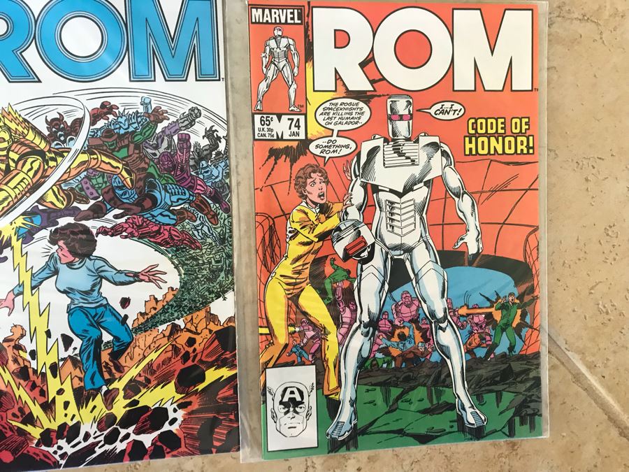 (29) Marvel ROM Spaceknight Comic Books Incl Issue 1 - See Photos [Photo 17]