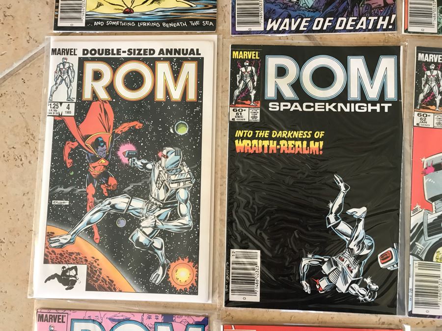 (29) Marvel ROM Spaceknight Comic Books Incl Issue 1 - See Photos [Photo 10]