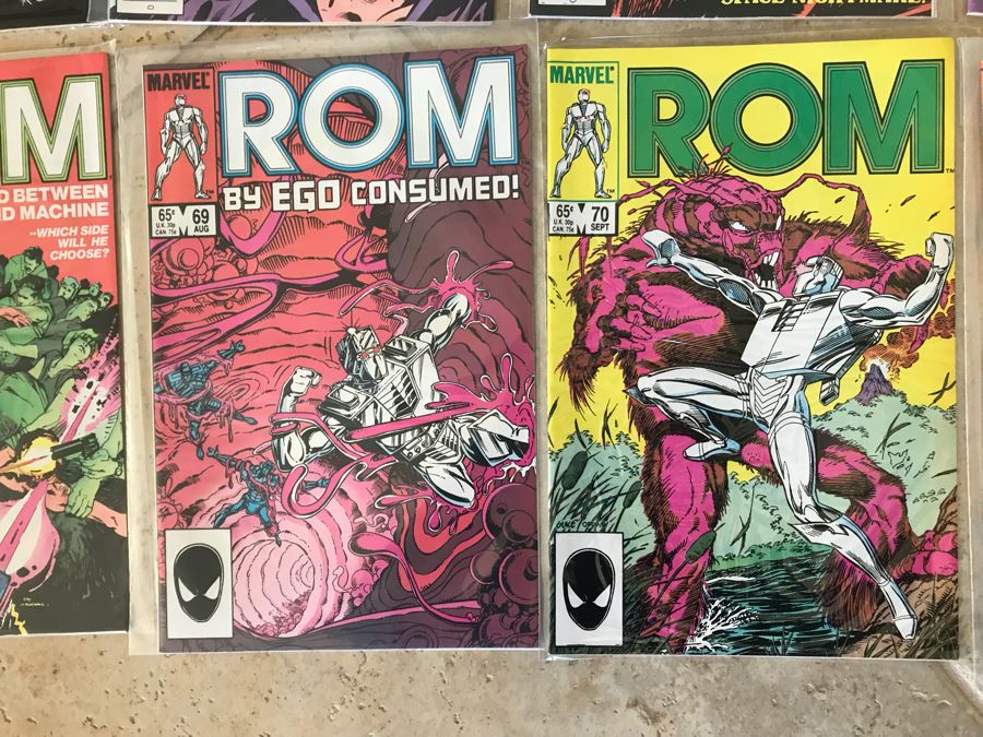 (29) Marvel ROM Spaceknight Comic Books Incl Issue 1 - See Photos [Photo 15]