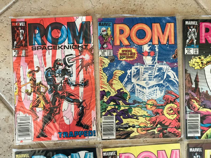 (29) Marvel ROM Spaceknight Comic Books Incl Issue 1 - See Photos [Photo 2]