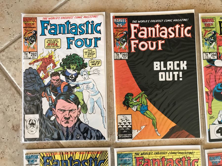 (25) Marvel Fantastic Four Comic Books - See Photos [Photo 2]