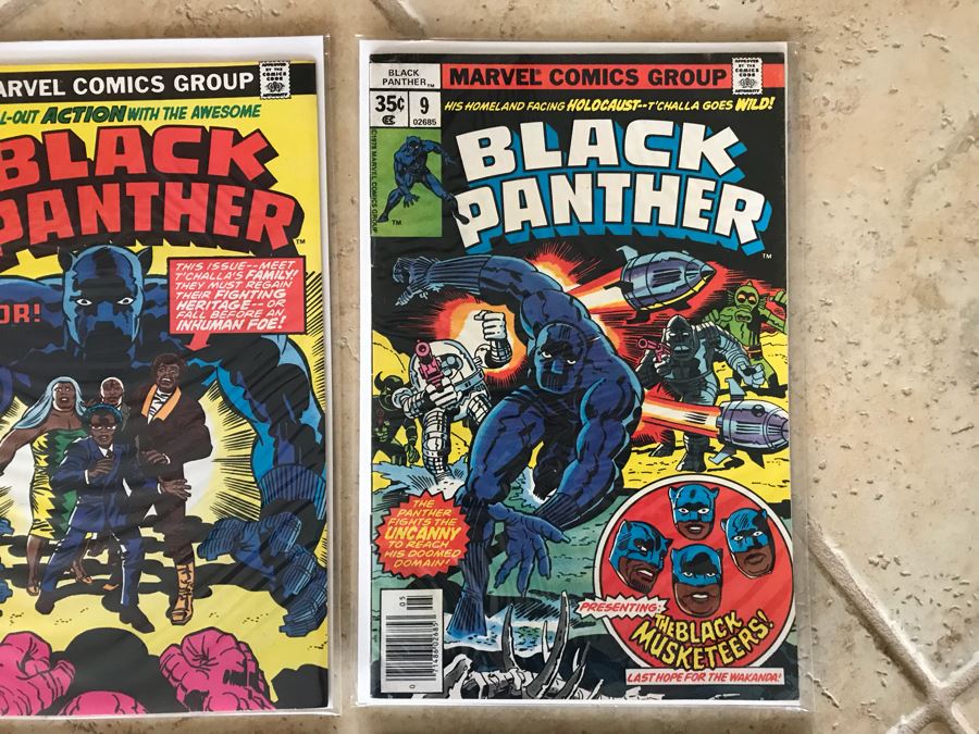 (20) Marvel Black Panther Issue 2 And Jungle Action Featuring: The Black Panther Comic Books - See Photos [Photo 5]