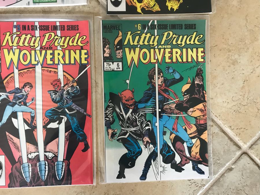 (21) Marvel Comic Books: Storm And Illyana Magik 1, Longshot 1, Iceman 1, Incredible Hulk And Wolverine 1, Kitty Pryde And Wolverine 1 [Photo 13]